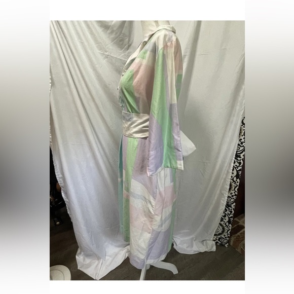 Vintage Katherine Ogust penthouse pastel Dress - Picture 2 of 6